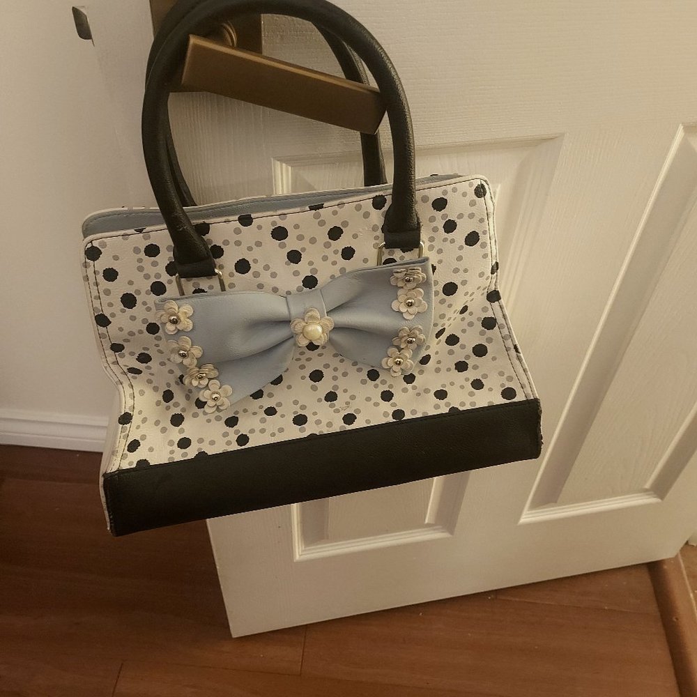 Betsey Johnson Polka Dot Cute Purse